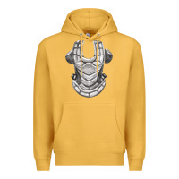 Mustard Chest Protector Fa Element Premium Hoodie - FaDigitalArtStudio