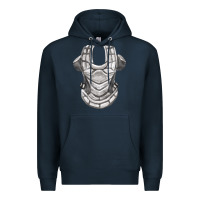 Navy Chest Protector Fa Element Premium Hoodie - FaDigitalArtStudio