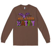 Chestnut just a little batty Long Sleeve Tee - CowGirlArtShop