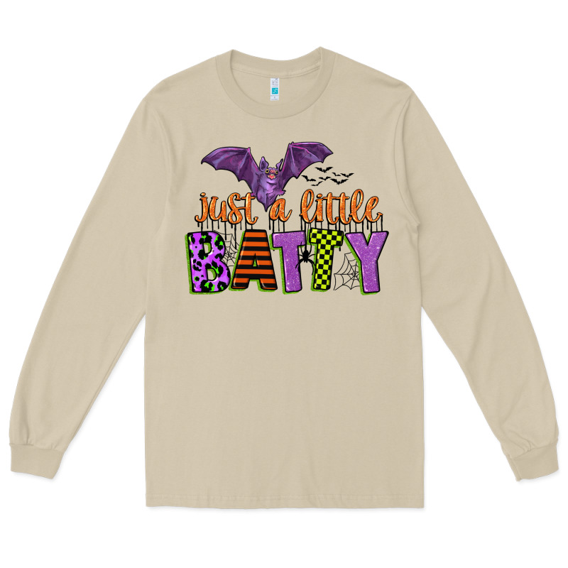 Just A Little Batty Long Sleeve Tee by CowGirlArtShop | Teevron