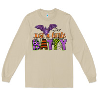 Mushroom just a little batty Long Sleeve Tee - CowGirlArtShop