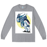 Heather Grey michael jackson 5 Long Sleeve Tee - lanVoArt