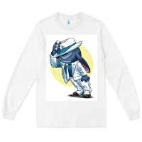 White michael jackson 5 Long Sleeve Tee - lanVoArt