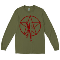 Army Green classic rush tribute Long Sleeve Tee - lanVoArt
