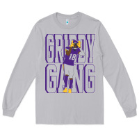 Moon Dust Justin Jefferson -Griddy Gang Long Sleeve Tee - lanVoArt
