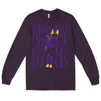 Plum Justin Jefferson -Griddy Gang Long Sleeve Tee - lanVoArt