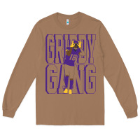 Toasted Coconut Justin Jefferson -Griddy Gang Long Sleeve Tee - lanVoArt