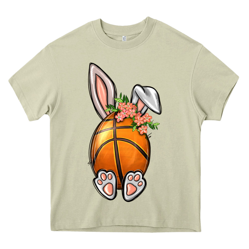 Basketball Easter Bunny Heavy Core Tee by BundleAndBundleShop | Teevron