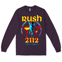Plum rush blue starman 2112  40th anniversary Long Sleeve Tee - lanVoArt