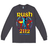 Smoke rush blue starman 2112  40th anniversary Long Sleeve Tee - lanVoArt