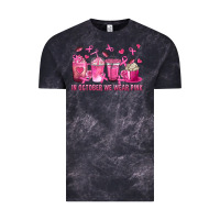Cloud Black In October We Wear Pink with Breast Cancer Coffee Vintage Tee - texasbilliewilder