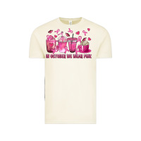 Vintage Arctic In October We Wear Pink with Breast Cancer Coffee Vintage Tee - texasbilliewilder