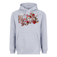 Heather Grey nurse valentines day Heavyweight Hoodie - RacoonDesign