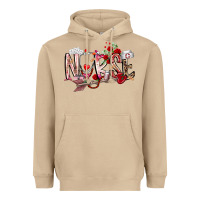 Mushroom nurse valentines day Heavyweight Hoodie - RacoonDesign