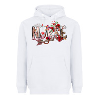 White nurse valentines day Heavyweight Hoodie - RacoonDesign