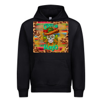 Black cinco de mayo sombrero skull Urban Hoodie - BarkalooDesign