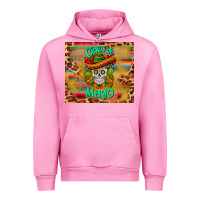 Fuchsia Pink cinco de mayo sombrero skull Urban Hoodie - BarkalooDesign