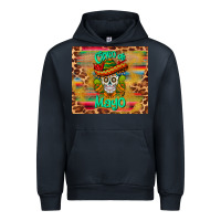 Navy cinco de mayo sombrero skull Urban Hoodie - BarkalooDesign