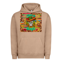 Pigment Burro cinco de mayo sombrero skull Urban Hoodie - BarkalooDesign