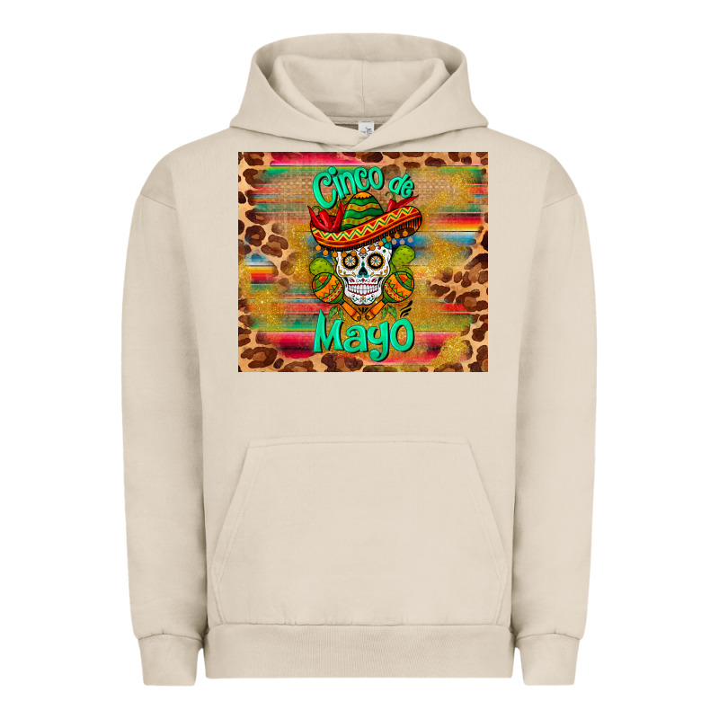 Cinco De Mayo Sombrero Skull Urban Hoodie by BarkalooDesign | Teevron