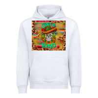 White cinco de mayo sombrero skull Urban Hoodie - BarkalooDesign