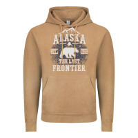 Vintage Camel Alaska The Last Frontier Vintage Hoodie - lanVoArt