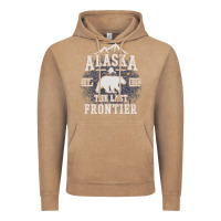 Vintage Coffee Alaska The Last Frontier Vintage Hoodie - lanVoArt