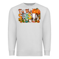 Dove Grey tis the season baseball Premium Sweatshirt - RacoonDesign