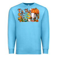 Ocean Blue tis the season baseball Premium Sweatshirt - RacoonDesign