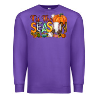 Purple tis the season baseball Premium Sweatshirt - RacoonDesign