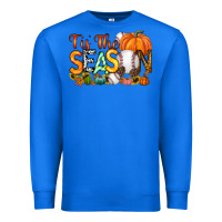 True Royal tis the season baseball Premium Sweatshirt - RacoonDesign