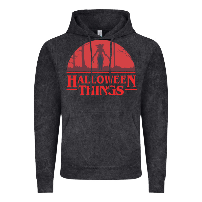 Halloween Things Strange Halloween Vintage Hoodie by lanVoArt | Teevron