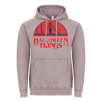 Vintage Zinc Halloween Things Strange Halloween Vintage Hoodie - lanVoArt