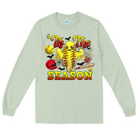 Matcha tis the season softball halloween Long Sleeve Tee - CowGirlArtShop