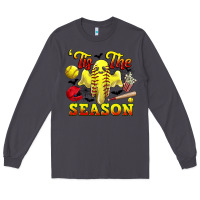 Smoke tis the season softball halloween Long Sleeve Tee - CowGirlArtShop