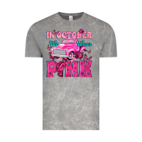 Cloud Rock In October We Wear Pink Truck Vintage Tee - texasbilliewilder