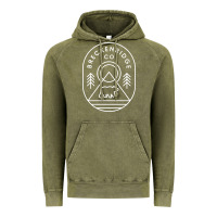 Vintage Olive Breckenridge Colorado Bear Mountains Trees Hiking Vintage Hoodie - lanVoArt