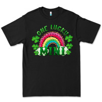 Black st patricks day one lucky mini Premium Tee - RanaPortraitStore