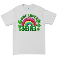 Dove Grey st patricks day one lucky mini Premium Tee - RanaPortraitStore