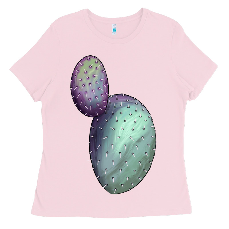 Opunthia Santa Rita Cactus Ladies Tee by LillyAllenDesigns | Teevron