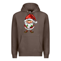 Coffee santa gnomes Premium Hoodie - FaDigitalArtStudio