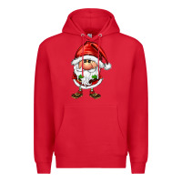 Red santa gnomes Premium Hoodie - FaDigitalArtStudio