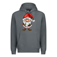 Rock santa gnomes Premium Hoodie - FaDigitalArtStudio