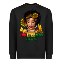 Black juneteenth 1865 black woman Heavyweight Sweatshirt - FaDigitalArtStudio