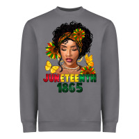 Storm juneteenth 1865 black woman Heavyweight Sweatshirt - FaDigitalArtStudio