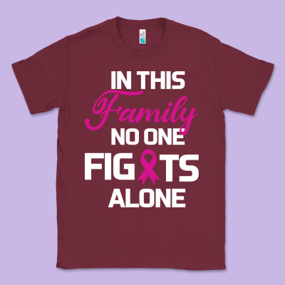 In This Family No One Fights Alone Cancer Survivor Classic Tee Designed By Bettercallsaul