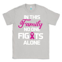Moon Dust In This Family No One Fights Alone Cancer Survivor Classic Tee - Bettercallsaul