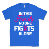 True Royal In This Family No One Fights Alone Cancer Survivor Classic Tee - Bettercallsaul