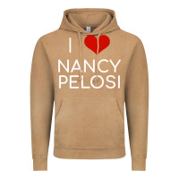 Vintage Camel Limited Edition I Love Nancy Pelosi Heart Madam Speaker Democratic Pol Vintage Hoodie - lanVoArt