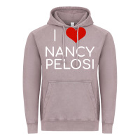 Vintage Zinc Limited Edition I Love Nancy Pelosi Heart Madam Speaker Democratic Pol Vintage Hoodie - lanVoArt
